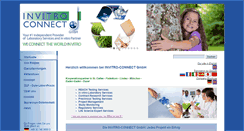 Desktop Screenshot of invitro-connect.com
